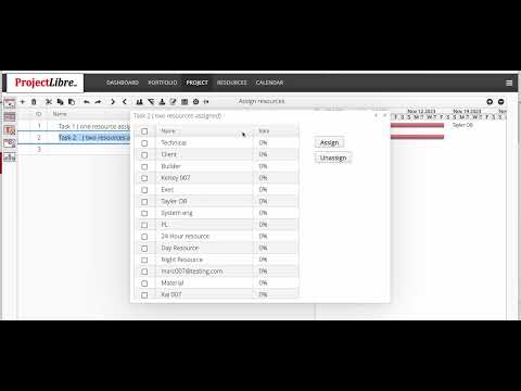 Assign Resources