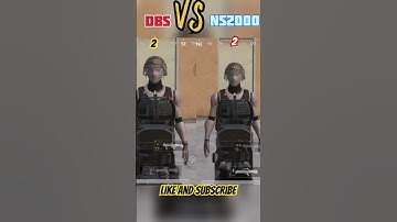 🔫|DBS VS NS2000|🔫DAMAGE TEST COMPARISON 🔥#camparison#bgmi#pubgmobile#shorts#shortsvideo#viral