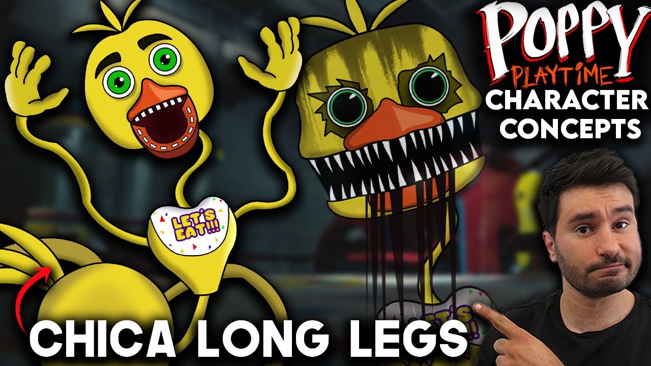 What Needs To Be In Poppy Playtime, Chica Long Legs, Character Concepts