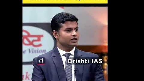 IAS Interview |UPSC Aspirants| Vikash Senthiya,Rank - 642 Mock Interview | Drishti IAS #upsc#shorts
