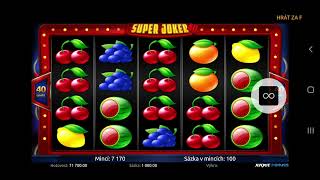 Super Joker 40 Jackpot