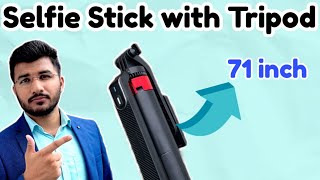 Celfiexpt Selfie Stick Tripod Best Tripod Stand For Mobile 71 inch long with Anti shake feature