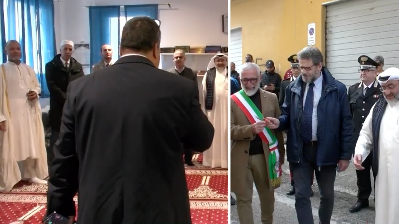 SCICLI - INAUGURATA LA NUOVA MOSCHEA