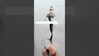 How To Draw Lace And Sheer Fabric Dfaber Sketch Marker Fashion Tutorial