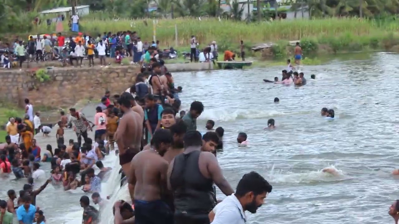Maanathal Lake River (Tholasampatti) Water level Full Enjoyy Of Day