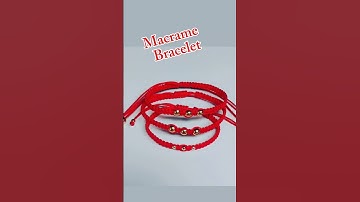 Macrame Bracelet ❤️ #diy #handmade #shortvideo #shorts #short #trending #viral