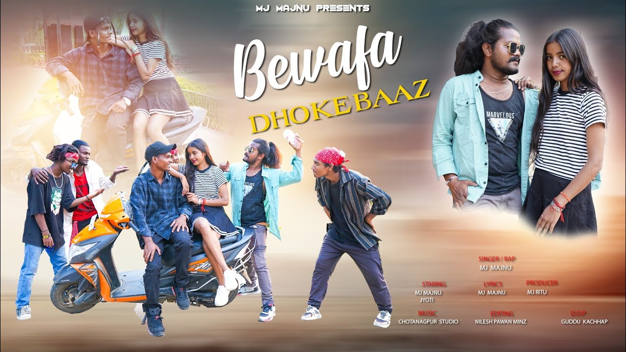 Nagpur Rapper BEWAFA DHOKEBAAZ new nagpURI rap song ft MJ MAJNU - YouTube