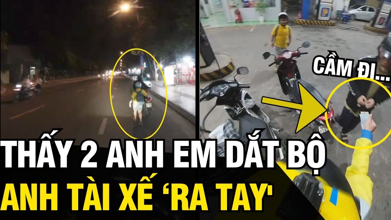 Thấy 2 anh em DẮT BỘ GIỮA ĐÊM KHUYA, anh tài xế CÓ HÀNH ĐỘNG ấm áp tình người | Tin Ngắn 3 Phút
