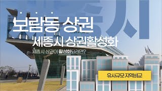 [세종 보람동 상권. #신도시14] feat. 유사 인구지역 비교