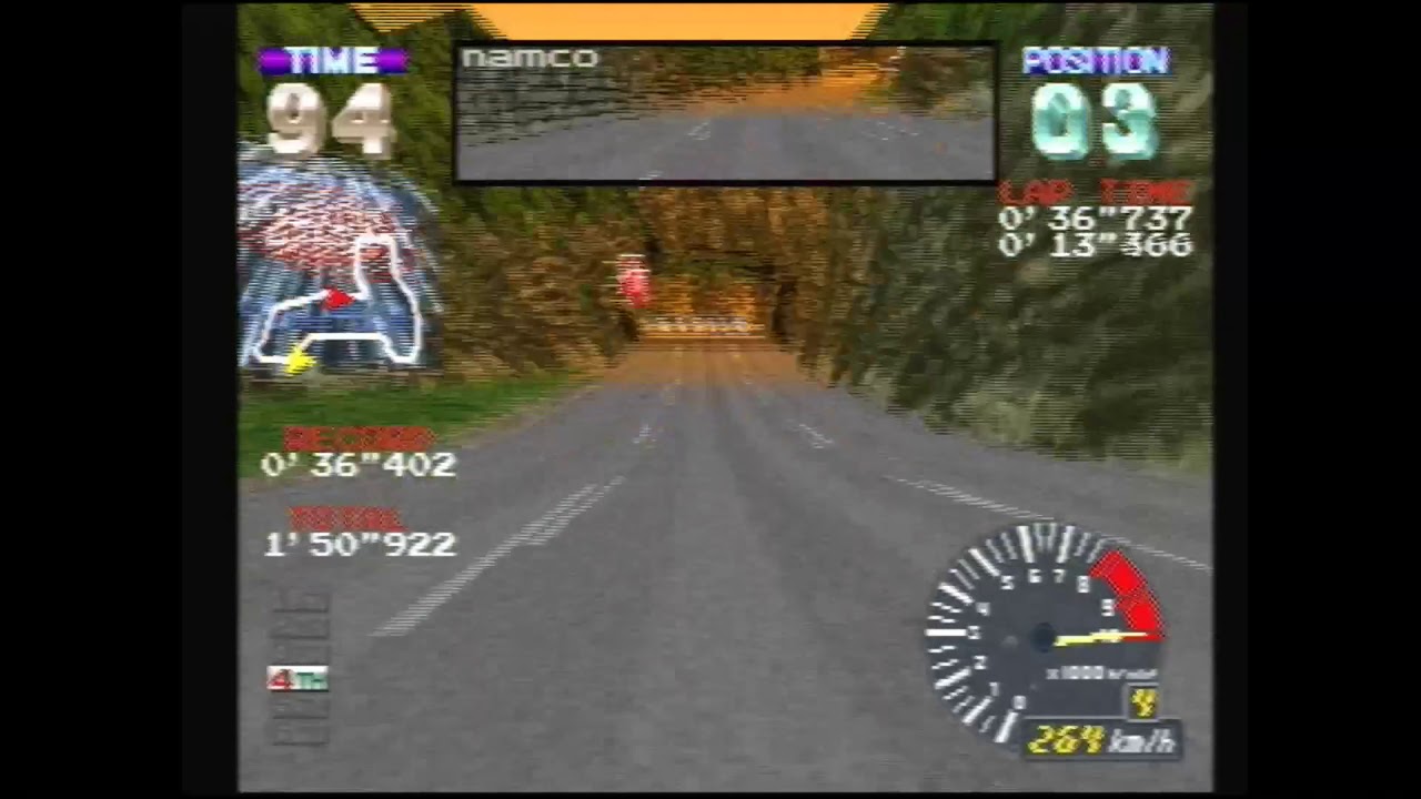 Angel Ridge Racer ALZERI Speedruns: Ridge Racer Revolution, Novice Race using White Angel ...