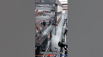 Innovation Technology Automatic Filling Machine: Packaged Drinking Water Production. #tech