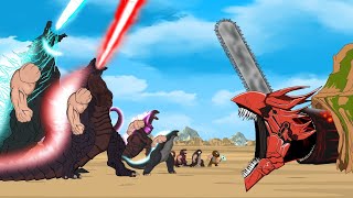 Evolution of SAW HEAD  EL GRAN MAJA vs Godzilla: Monsters Ranked From Weakest To Strongest?