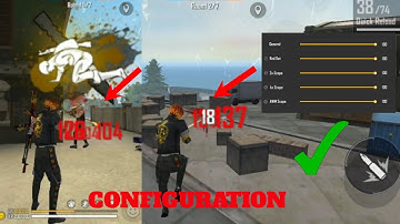 THE BEST CONFIGURATION PARA SAMSUNG A3,A5,A6,A7,J2,J5,J7,S5,S6,S7,S9,A10,A20,A30,A50,A70 // FREEFIRE