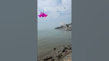 #vlog #viral #travel #vietnam Vung Tau #foodlover #Café by the #sea in Vung Tau ☕️Quán cà phê ở biển