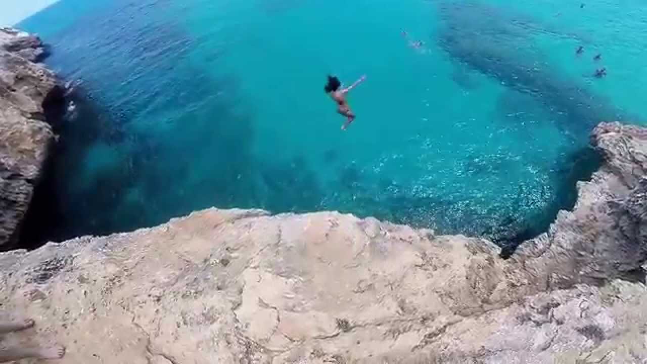 Cliff Diving Mallorca Spain 2014 YouTube