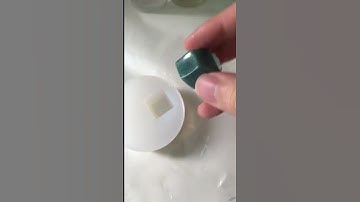 Home-Made Artisan keycap | DIY 2nd attempt | #shorts #artisankeycaps #keyboard #keycaps #artisan