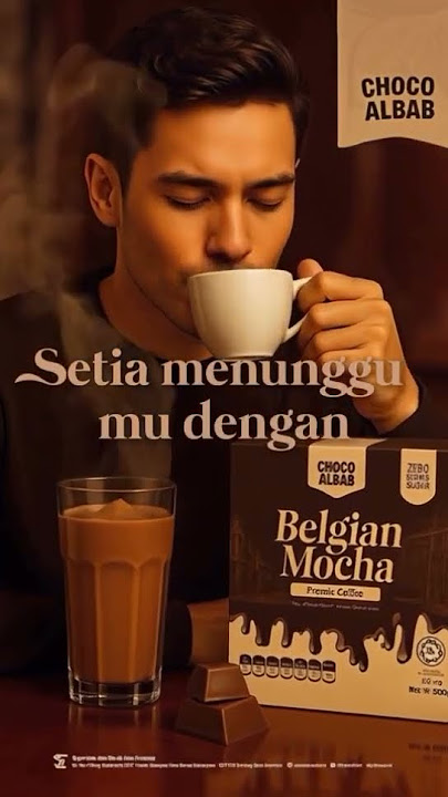 Setia menunggu mu dengan secawan mocha