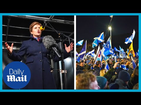 Nicola sturgeon: 'voice of scottish people' will not be silenced