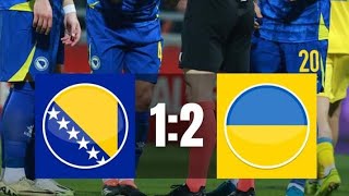 Bosna i Hercegovina 1-2 Ukrajina // bolan poraz i kraj nade za Euro 2024