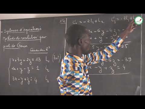 Vidéo: Comment Résoudre Une équation En Utilisant La Méthode Gaussienne