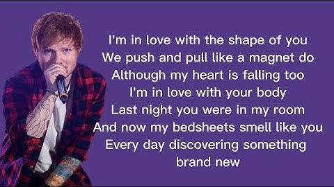 Thumbnail of Ed Sheeran - Shape of you (Lyrics)