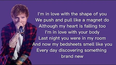 Ed Sheeran - Shape of you (Lyrics)