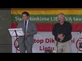 Vokietijos parlamentinės AfD partijos atstovas Stefan Korte - rugsėjo 10 mitinge [2021-09-10]