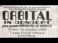 Capture de la vidéo Orbital Archive Live Gig - 7Th October 1994 - Brixton In London