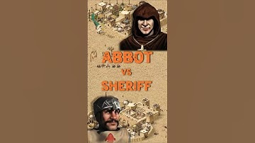Abbot vs Sheriff | Stronghold Crusader: DE #strongholdcrusader #fireflystudios #gameplay #rts