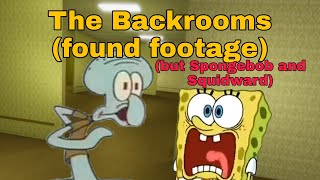 The Backrooms (Found Footage) But With Spongebob And Squidward Resimi