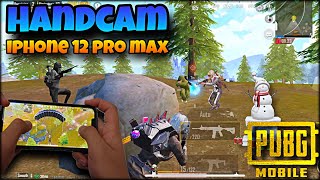 Iphone 12 pro max pubg test handcam | 4 finger claw + handcam | zombie’s edge mode pubg mobile