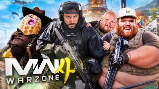 THE *NEW* WARZONE MAP W/ PEANUT, HUTCH & TIM! 🔥