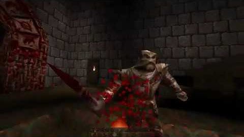 Quake (1996) Walkthrough NIGHTMARE ALL SECRETS E2M7