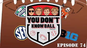 Episode 74: SEC Race is heating up, Who is the Heisman? Is the MAC the best conference in CFB?