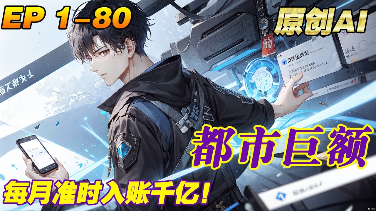 【已完結】 💥都市巨額，每月準時入帳千億！ 【1-80】啥？ 每月一千億，不花完還有懲罰？ 既然如此， 林凡也不敢裝了， 沒錯，老子就是有錢！ #小說 #逆襲 #爽文【原創AI小說】