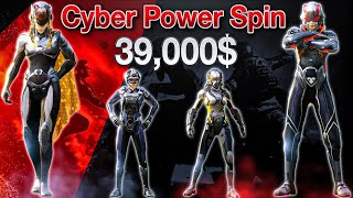 NEW Cyber Power spin 39,000$ | PUBG MOBILE