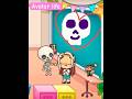 skeleton 💀 #trending #gaming #pazu #funny #avatarworld #shorts