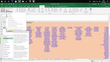 Making a Book Catalogue with excel 2016 intro