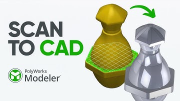 Scan to CAD in PolyWorks Modeler