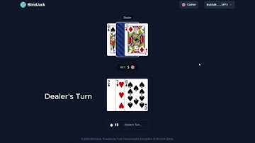 BlindJack - A privacy-preserving decentralized Blackjack game