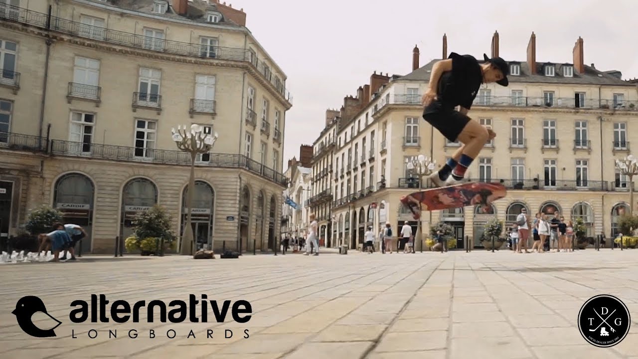 LONGBOARD : Freestyle x Dancing / Nantes/ No griptape edition / ALTERNATIVE LONGBOARD 2018