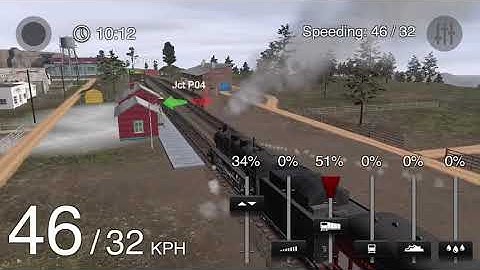 Me driving 5909 in the brand new Trainz Simulator 3