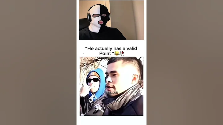 He actually has a point 😭