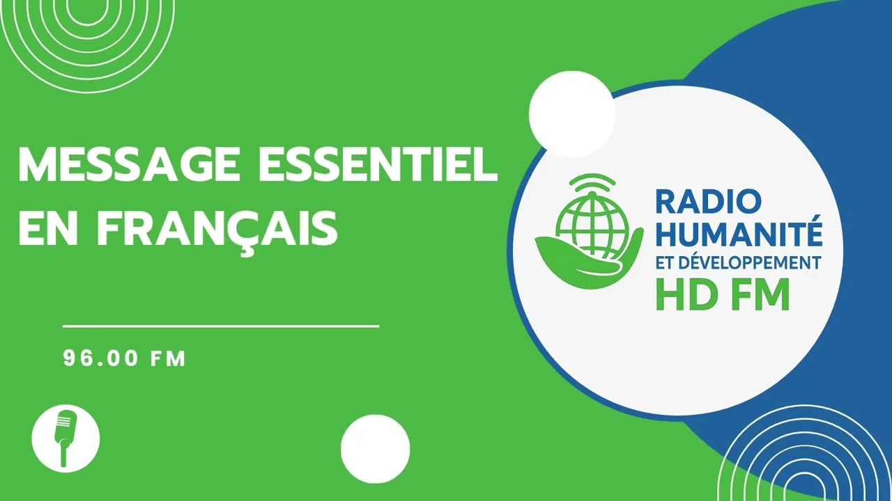 Radio HD FM/Message essentiel du mois de solidarité en Français
