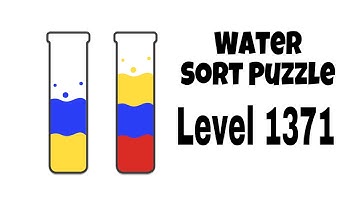 Waster Sort Puzzle Level 1371