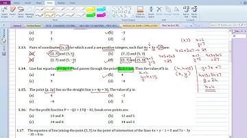 PRC chapter # 1 video solution questions 11 to 20