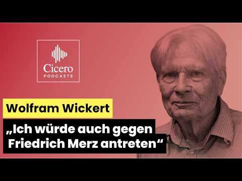 „Ich würde auch gegen Friedrich Merz antreten“ – CDU-Rebell Wolfram Wickert