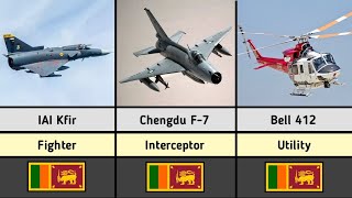 List of Sri Lanka Airforce Aircrafts and UAV's