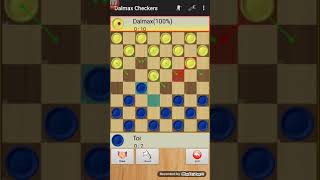 كيف تفوز على لعبة الداما Dalmax Checkers 100% screenshot 2