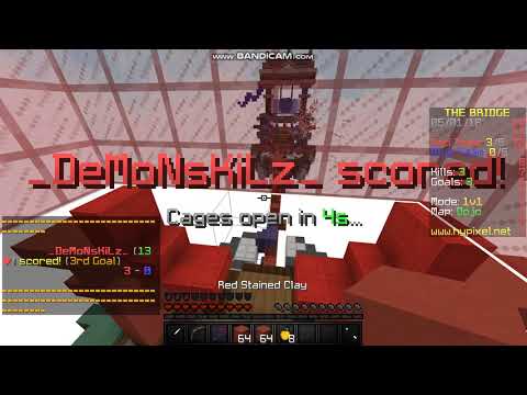 \"Hypixel The Bridge\"   მოწინაღმდეგეს შანსი არ დავუტოვე მოგების